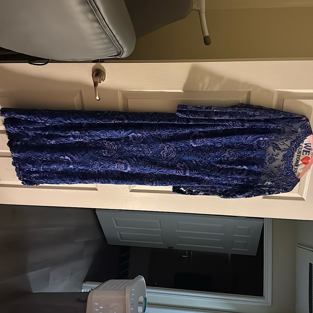 Side 12 Blue Tadashi Dress